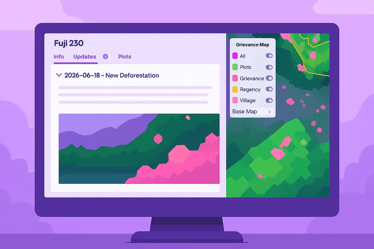 Grievance dashboard illustration