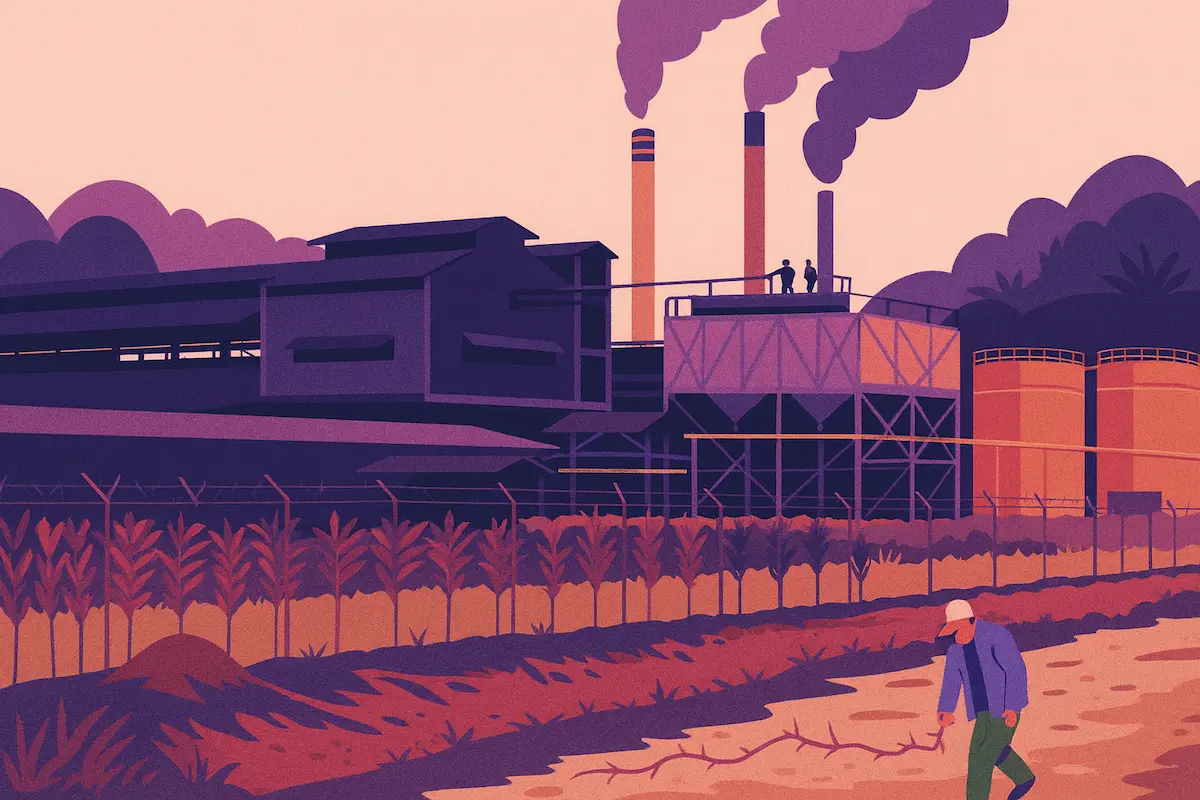 Refinery illustration